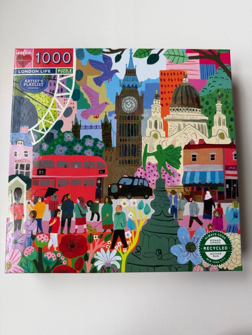 eeBoo London Life puzzle